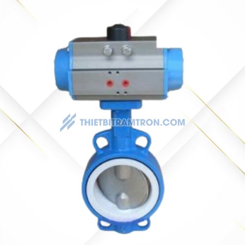 Van Bướm Khí Nén Phụ Gia DN50 DN80 Van bướm khí nén phụ gia DN50 DN80