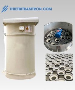 Lọc bụi silo inox xi măng cho trạm trộn bê tông