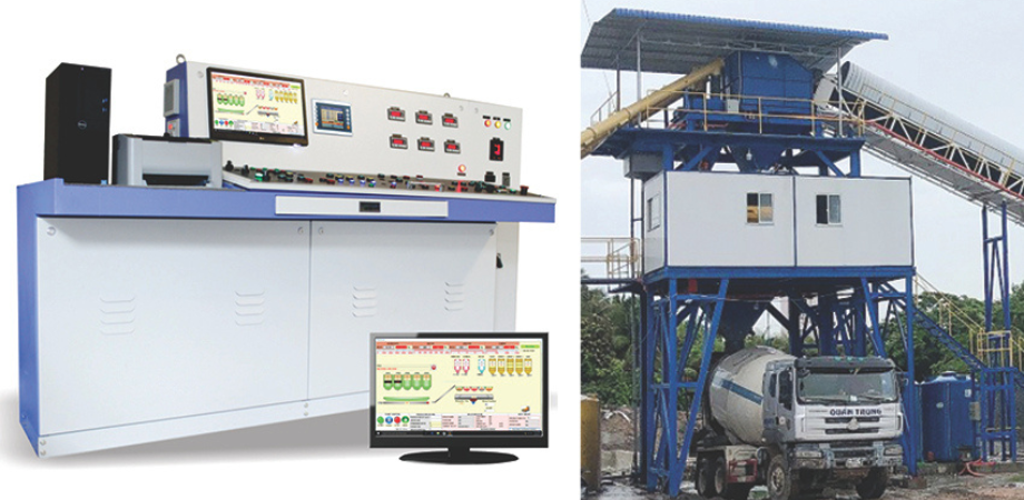 Tủ điện điều khiển trạm trộn bê tông