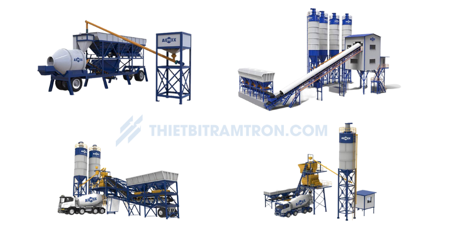 Kiểm tra an toàn trạm trộn bê tông trước khi vận hành