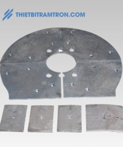 tấm lót cối trộn bê tông