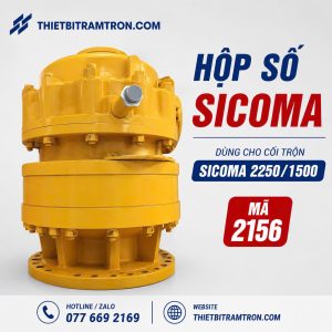 Hộp số mã 2156 dùng cho cối trộn sicoma 2250/1500
