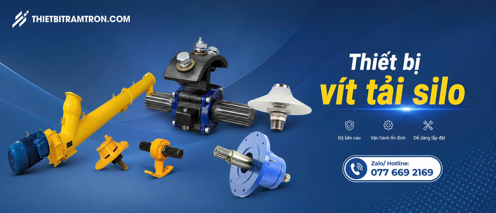 Thiết bị vít tải silo