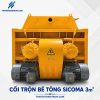 cối trộn sicoma 3m3
