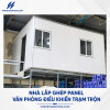 Nhà lắp ghép panel văn phòng điều khiển trạm trộn bê tông