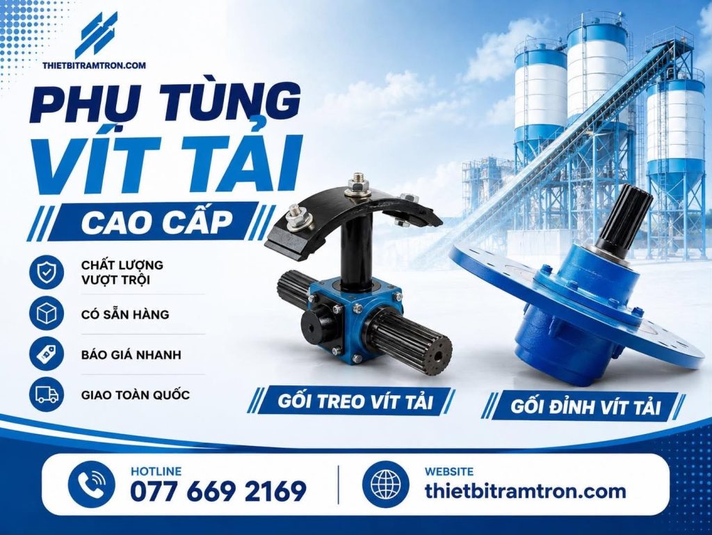 khớp nối vít tải xi măng